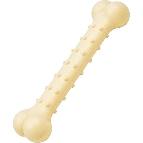 M: Fuxtreme 100% Nylon Antimikrobielles Spielzeug mit Hühnergeschmack geeignet für Zahnpflege für Hunde