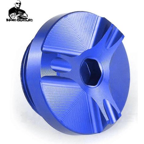 Für Kawasaki ZX10R ZX10RR 2016–2022 ZX 10R/10RR ZX 10 R/RR Motorrad CNC-Öldeckelschraube Einfülldeckel – OHNE LOGO, BLAU (1/5)