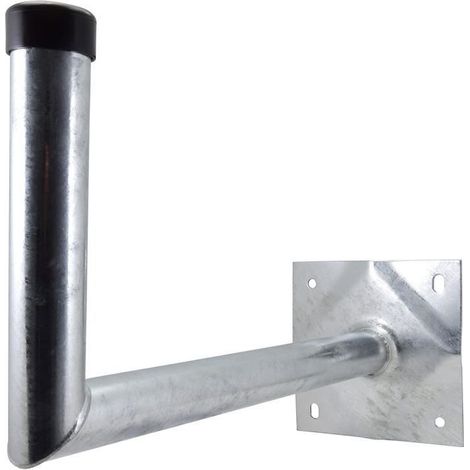 Support mural fixation pour antenne satellitedistance 50 cmen acier galvanisé à chaud 121