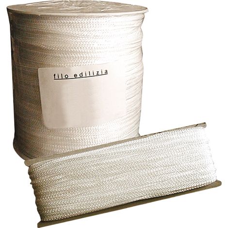 FILO PER EDILIZIA STABILIZZATO AI RAGGI UV col. bianco mt. 100 30.00 confezioni