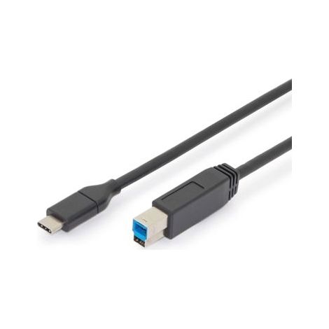 DIGITUS USB Type-C Kabel Type-C auf USB 3.0 AK-300149-018-S