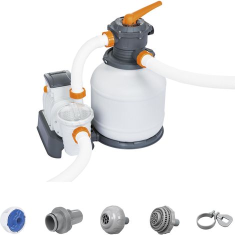 Pompa Filtro a Sabbia depuratore monoblocco per piscine 8327 lt per ora Bestway 58499