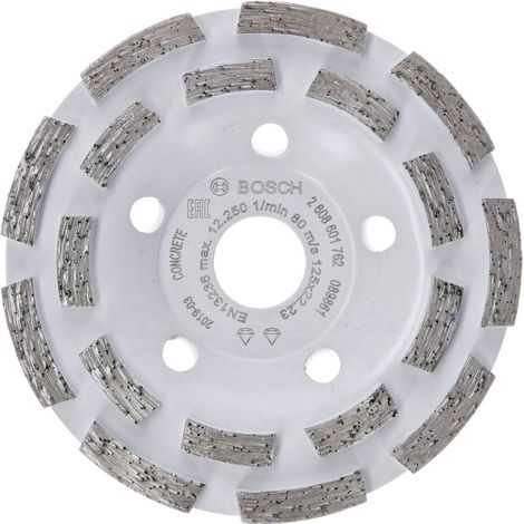 Bosch – Disque diamant 2608601762 125 mm – Pour béton armé – Durée de vie supérieure – Compatible meuleuses angulaires (1/10)