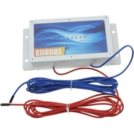 Elektronisches Entkalkungssystem, kalkfrei, chemikalienfrei, einfache Installation, EU-Stecker (1/5)