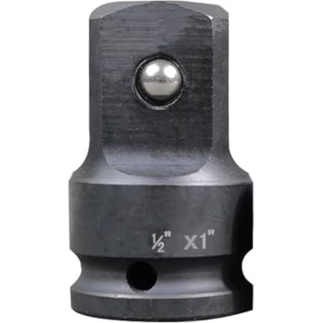 Adaptateur d'impact de 1,27 cm à 2,54 cm, réducteur pneumatique, outil d'impact pour convertir les contrôleurs d'impact, clés de trinquet (paquet de 1) (1/5)