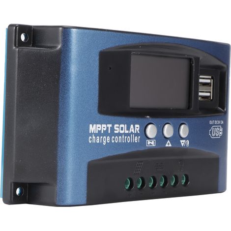 Solarladeregler MPPT für Photovoltaikmodule, LED-Straßenbeleuchtung, Regler 36/48/60 V – 100 A, Aluminiumlegierungsplatte (1/5)