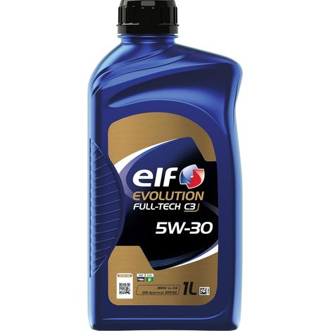 EVOLUTION FULL-TECH C3 5W-30, Huile moteur essence et Diesel, 1 litre (1/5)