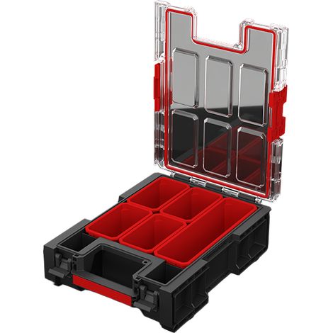 QBRICK SYSTEM ONE M Plus 2.0 organizer con coperchio, scatola in plastica, 4 l (1/5)