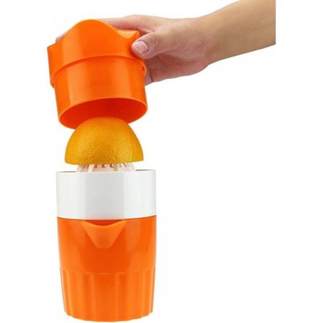 Manuelle Entsafter Handpresse Entsafter Werkzeug Haushalt Manuelle Zitruspresse Saftflasche Obstpresse Maschine Extraktor Handpresse Tasse (1/5)