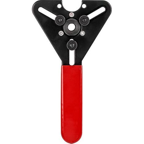 Kit de herramientas para desmontar el embrague del compresor del aire acondicionado, herramienta de sujeción del embrague del aire acondicionado, juegos de herramientas extractoras de bujes automático (1/5)
