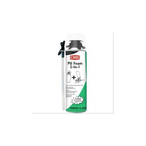 Mousse PU CRC expansées mono-composante 2en1 - cartouche de 500ml