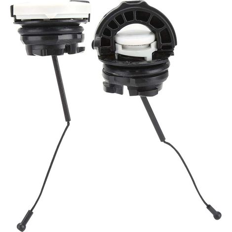 Tapa de combustible y tapa de aceite YMYNY para motosierra STIHL 1 grande + 1 pequeña (2 tamaños) (1/5)