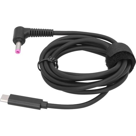Adaptateur de câble de charge avec interface USB-C mâle DC4,8 x 1,7 mm pour ordinateur portable (1/5)