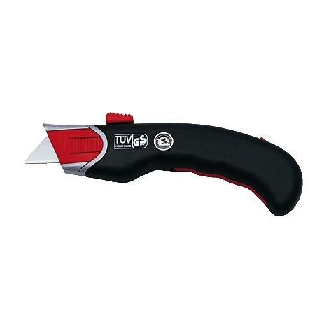 Cortador de seguridad wedo 78815 mango ergonómico retracción automática