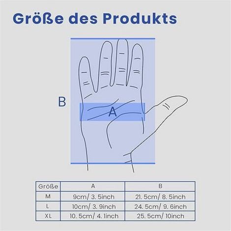 1 paire de gants résistants aux coupures avec points en silicone antidérapants/écran tactile–Niveau 5–Protection anti-coupure(M) (1/4)