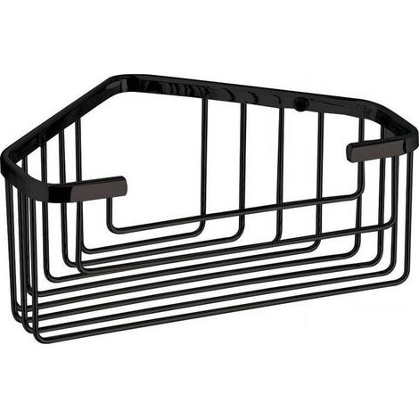 GEDY 2483 ANGOLIERA P/DOCCIA FILO ACC NERO OP
