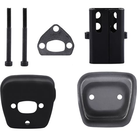 Plaque de protection thermique silencieux pour tronçonneuse Husqvarna 142 137 141 36 41, bouclier anti-chaleur, pièce de rechange, acier résistant. (1/5)