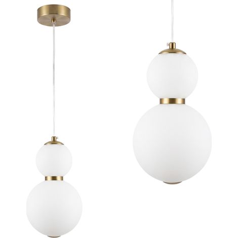 Ceiling Lamp Chandelier Toolight Lhj112-2Cp Brush Gold Led (1/5)