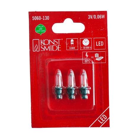 KONSTSMIDE 5060-130 AMPOULE ACRYLIQUE 2G7 BLANC 25 W (1/2)