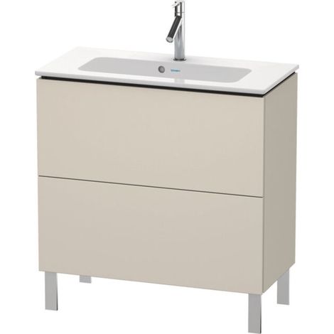 Duravit L-CUBE Mobile lavabo compatto 704x820x391mm tortora (1/5)