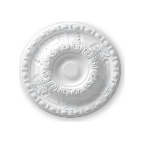 Rosace NMC R8 ARSTYL Noel Marquet Élement décorative design intemporel classique blanc diamètre 49,5 cm (1/4)