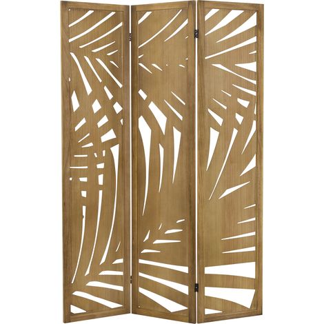 ML-Design Separador de Ambientes Plegable, Biombo Divisor con 3 Paneles (1/5)
