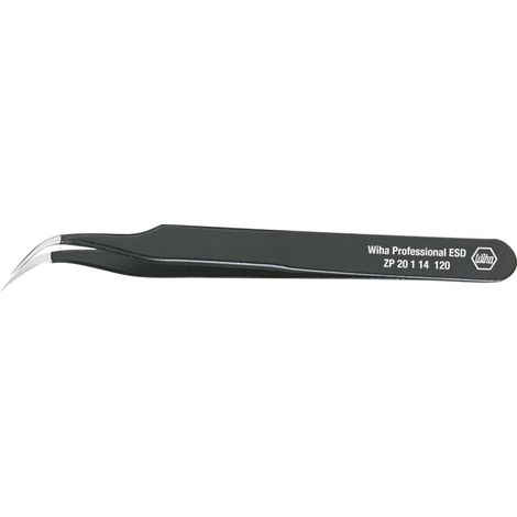 Wiha Pinzetta di precisione Professional ESD Tipo 7a 120 mm (32335)