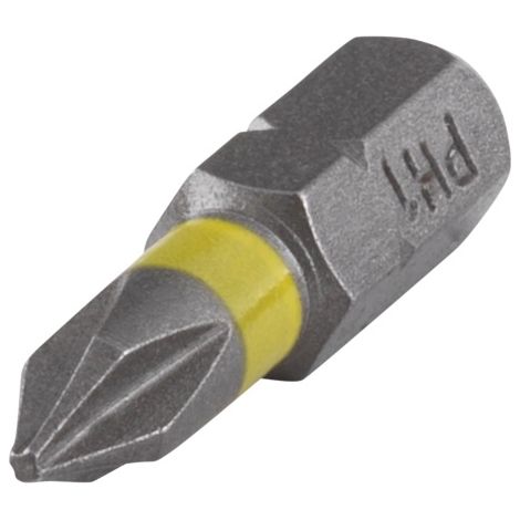 Kit punte integrali wolfcraft attacco esagonale da 6,35mm ph1 3pz - 1330000 (1/4)