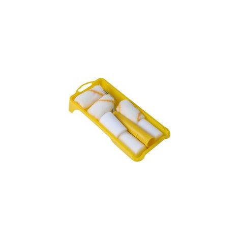 Mini Rouleaux Mousse Pour Peinture,Kit Décoration Pour Maison,Rouleaux Pour Peinture-émulsion,Manchon à Poils Moyens Pour Peinture émulsion Artisanale Sur Murs Et Plafonds