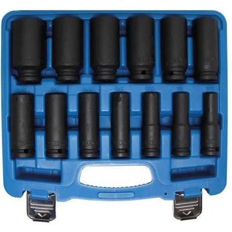 Bgs Set de Dados de Impacto 13 piezas Negro