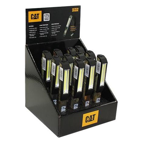 Box da 12 torce tascabili da lavoro magnetica a Led Cat - Caterpillar CT120012 (1/5)