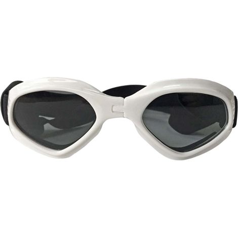 Lunettes Pour Chien - Protection Oculaire En EVA Et Nylon - Forme Ovale - Sangle Réglable - Pour Chiens De Petite Race - 1 Pièce (1/4)