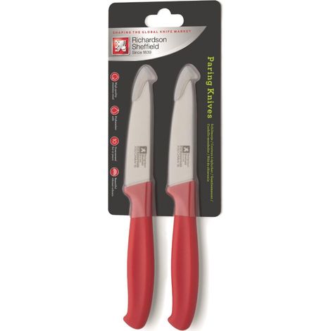 Richardson Sheffield Schildes 2-delig RVS/Rood (1/2)