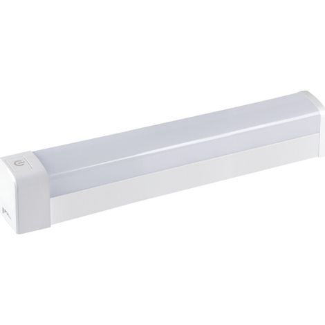 Luminaire mural LED - 15W - IP44 - 1600lm - Blanc - Rectangulaire (1/5)