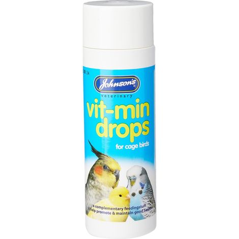 Johnsons Bird Vit-min Drops - 100ml - 597545