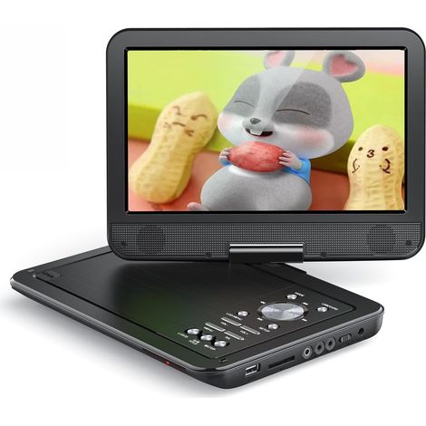 Yoton Lecteur DVD Portable 12,5", Voiture Enfants, Ecran 10,5", Batterie 6H (1/5)