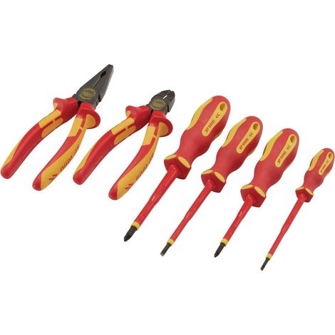 Draper XP1000 VDE Certified 6-Piece Screwdriver and Pliers Set (Model 94848) (1/2)