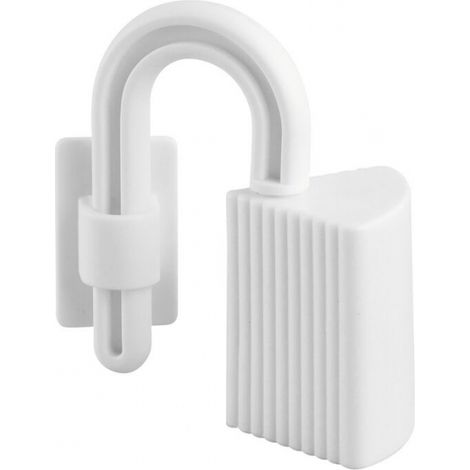 2er-Pack Scharnierstopper, Einklemmschutz für Babytüren, Weiß (1/3)