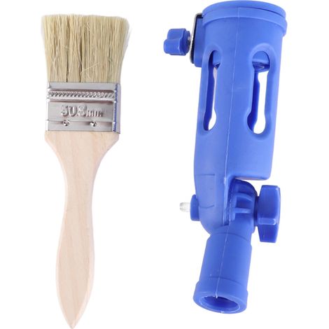 Manche de Rallonge pour Rouleau et Pinceau - Accessoire d'Extension Multi-Angles pour Peinture Plafonds et Murs Hauteur, Outil de Peinture Facile