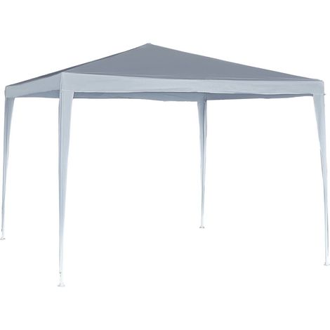 Carpa de jardín "Natacha 3" - 9 m² - 3 x 3 m - Blanco (1/4)