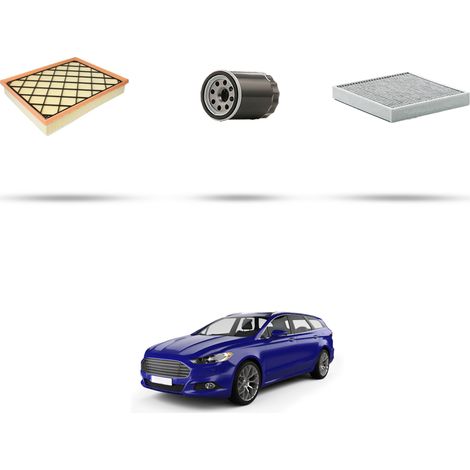 Kit tagliando 3 filtri compatibile con Ford Mondeo V 2.0 ecoBoost 176kw dal 2014 (1/5)