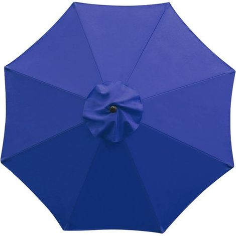 Telo di ricambio per ombrellone con 8 stecche, resistente ai raggi UV (solo la parte superiore). Adatto alla maggior parte degli ombrelloni da giardino, patio e spiaggia. (1/5)