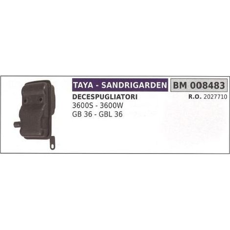 Desbrozadora de silenciador TAYA 3600S 3600W GB 36 GBL 36 008483