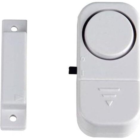 Alarme avec Capteur Magnétique pour porte fenêtre maison bureau antivol sans fil (1/3)