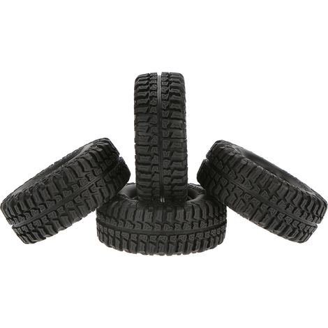 Pneus à échelle 1.9 ''1/10, 4 pièces, pour chenille D90 Axial SCX10 RC (1/5)