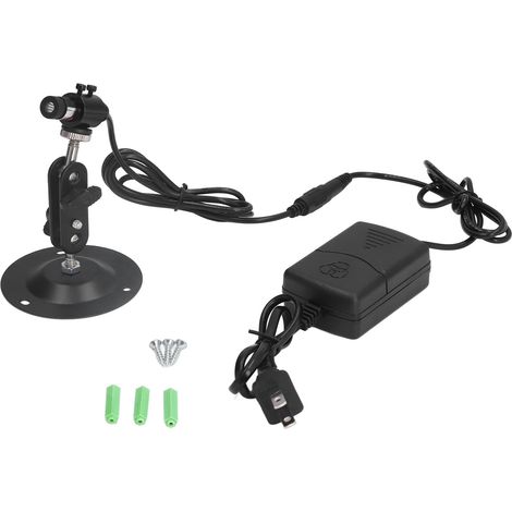 Machine à coudre lumière verte positionnement 3-10m lampe de matelassage rotative 360° pour atelier bois 100MW 100-240V prise US croix (1/5)