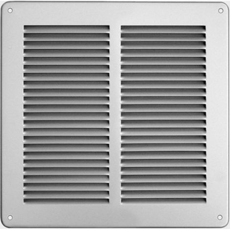 GRIGLIA IN METALLO DA SOVRAPPORRE CON RETE L. 240 X H. 240 MM Bianco