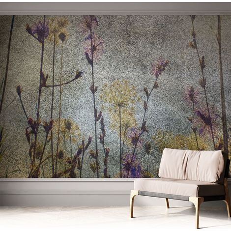 Carta da parati adesiva - lavabile - decorazione murale - per cucina - pellicola decorativa Fiori di campo 312x219 cm (1/5)