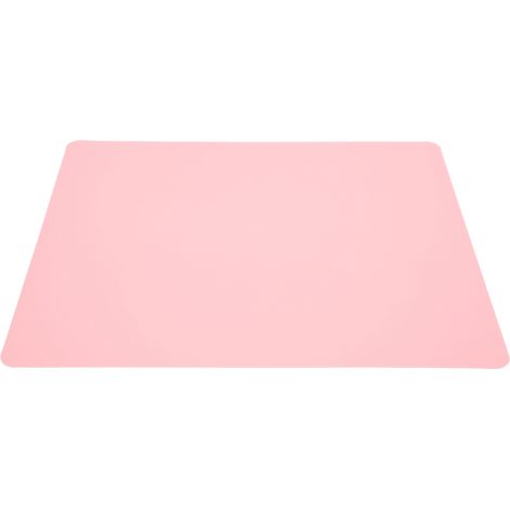 Tapis de Cuisine en Silicone Rose Anti-Glissant pour Pâtisserie et Loisirs Créatifs - Résistant à la Chaleur et Facile à Nettoyer (1/5)