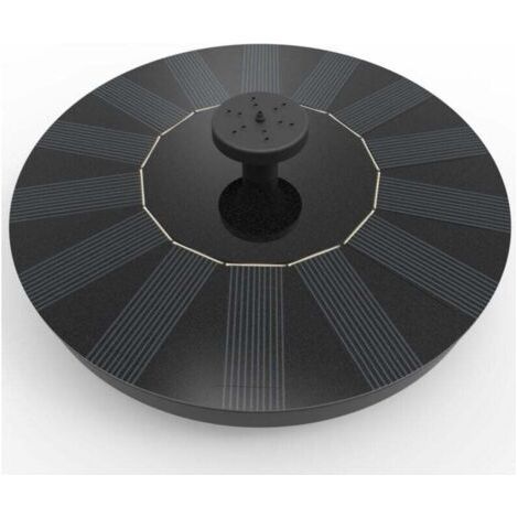 Fontaine de jardin, Solatec Fontaine Solaire Pompe à énergie Solaire 1,4 W - Pompe Submersible pour Bassin, Piscine, Jardin, Aquarium., (1/5)